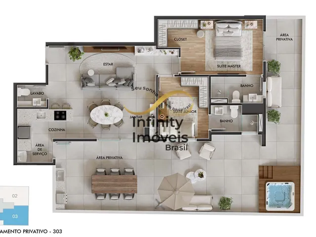 Imagem 9: LINIA RESIDENCE - Apartamento Alto Padrão em Santa Efigênia, Belo Horizonte/MG