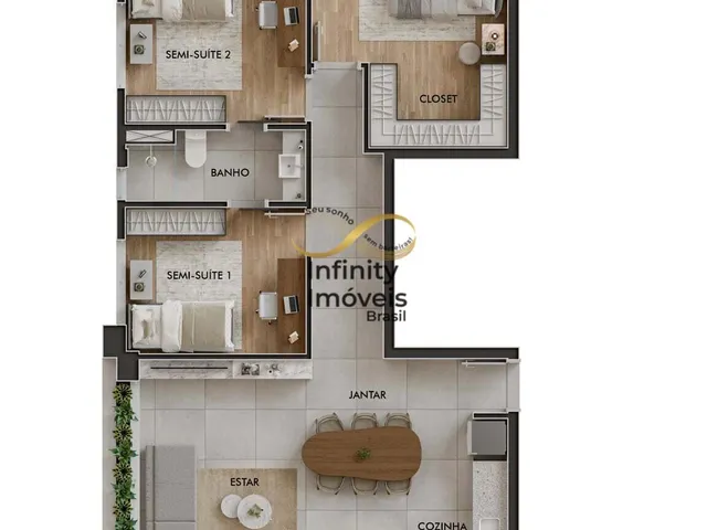 Imagem 6: LINIA RESIDENCE - Apartamento Alto Padrão em Santa Efigênia, Belo Horizonte/MG