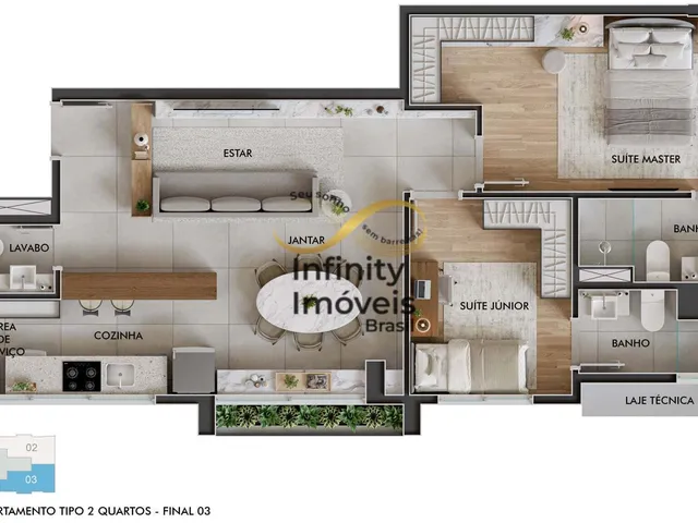 Imagem 2: LINIA RESIDENCE - Apartamento Alto Padrão em Santa Efigênia, Belo Horizonte/MG