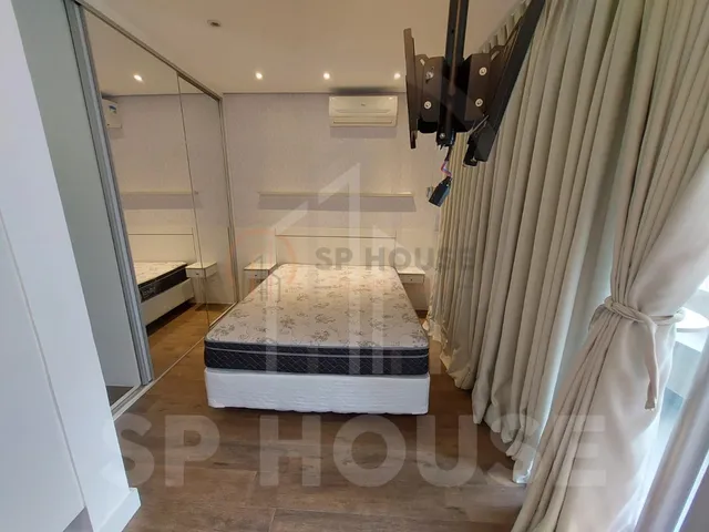 Imagem 4: Locação 01 Dormitório Mobiliado no Brooklin com 01 Vaga com Lazer 37M²