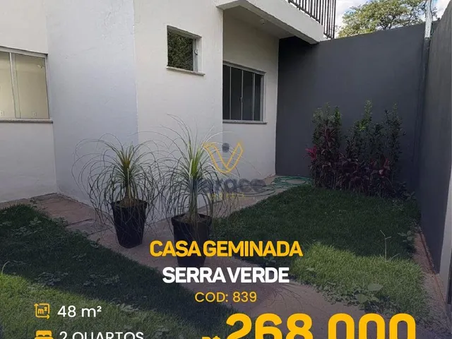 Imagem: Casa Geminada à venda no bairro Serra Verde