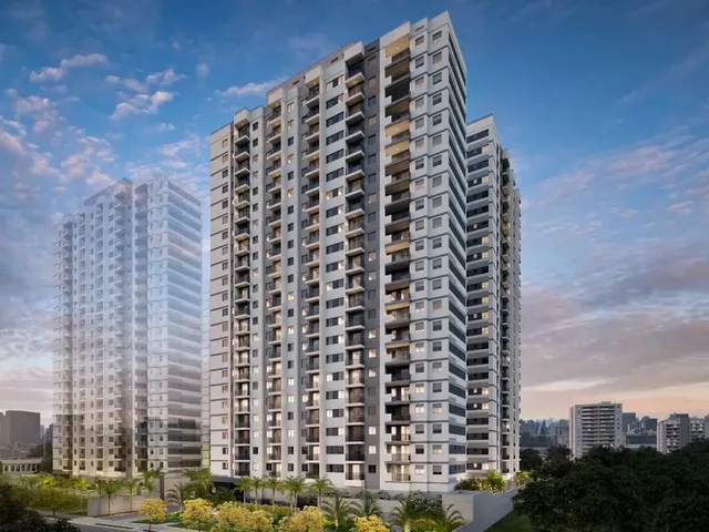 Imagem: O apartamento possui 2 Dormitórios, 1 Banheiro, 34m² de