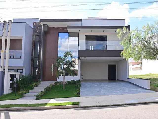Imagem: A casa em condomínio possui 3 Dormitórios, 4 Suítes, 3