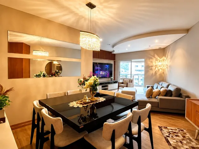 Imagem: O apartamento possui 4 Dormitórios, 2 Suítes, 4