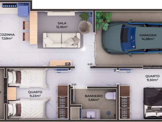 Imagem 16: Vida Residencial: Lançamento de Casas com 2 Quartos em Nova Iguaçu!