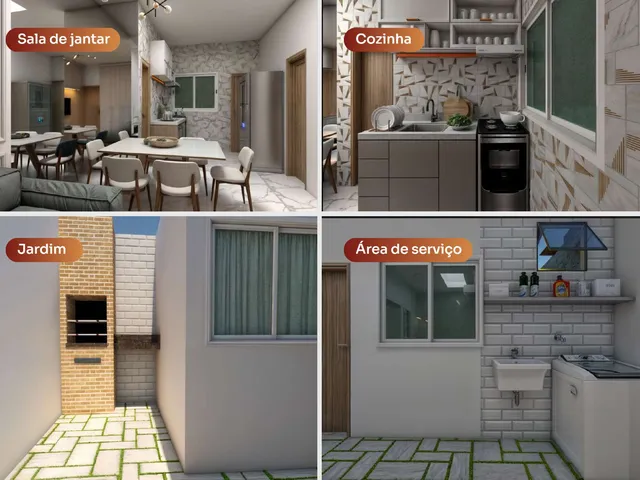 Imagem 8: Casa à Venda em Condomínio Fechado em Marituba com 2 Quartos