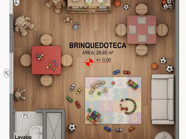Imagem 16: Apartamento à Venda em Ananindeua com 2 e 3 Quartos e Elevador