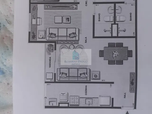 Imagem 4: Apartamento de 3 quartos com suíte e vaga de garagem no Camorim, Rio de Janeiro