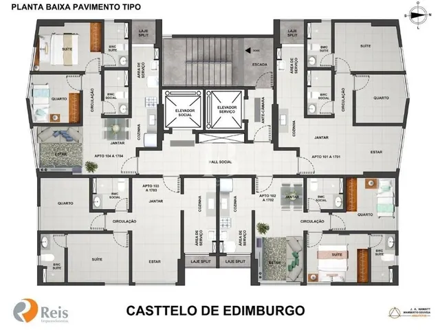 Imagem 9: Apartamento 46m² com 2 Quartos na Madalena