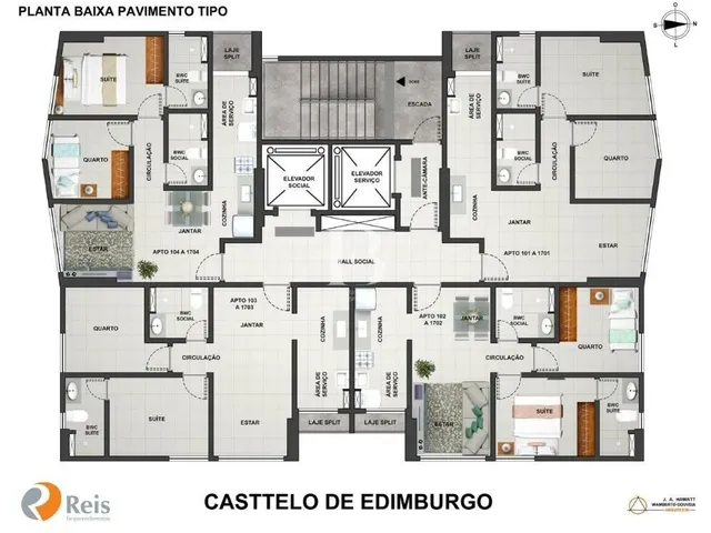 Imagem 2: Apartamento 46m² com 2 Quartos na Madalena