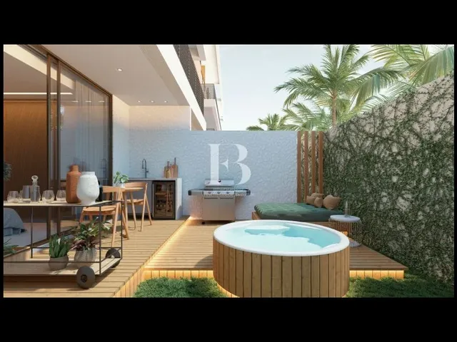 Imagem 11: Apartamento Studio com 52m² um espaço gourmet com piscina Ofurô em uma localização