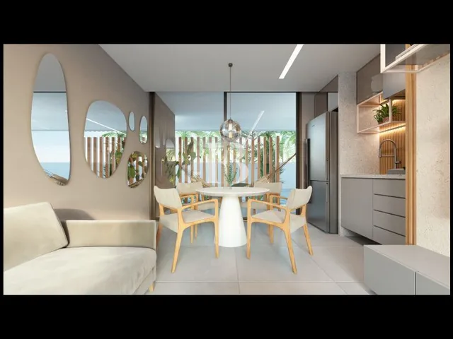 Imagem 14: Apartamento Studio com 52m² um espaço gourmet com piscina Ofurô em uma localização