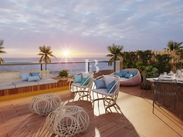 Imagem 12: Studio com Varanda Gourmet e Jardim Privado. Viva o Sonho na Praia dos Carneiros: Seu Paraíso À Beira-Mar!