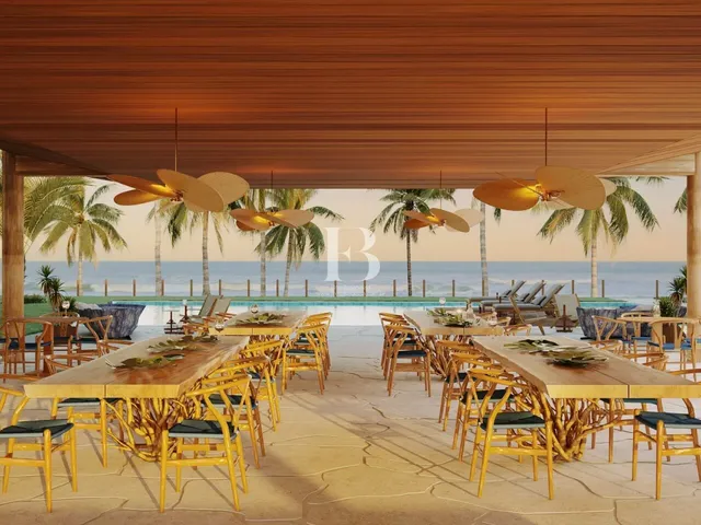 Imagem 3: Studio com Varanda Gourmet e Jardim Privado. Viva o Sonho na Praia dos Carneiros: Seu Paraíso À Beira-Mar!