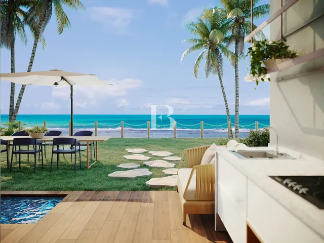 Imagem 8: Studio com Varanda Gourmet e Jardim Privado. Viva o Sonho na Praia dos Carneiros: Seu Paraíso À Beira-Mar!