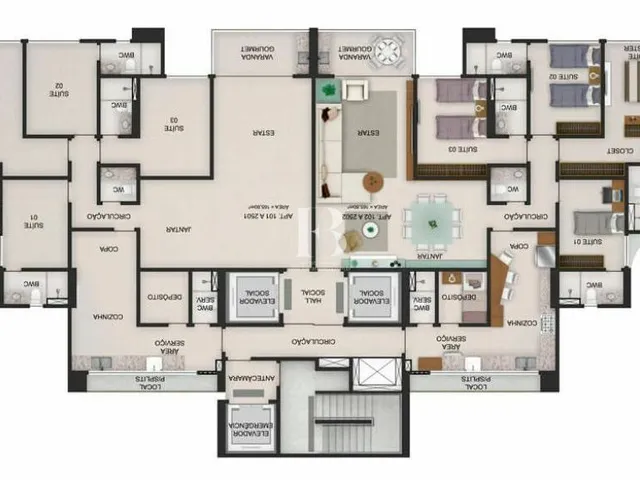 Imagem 4: Apartamento com 4 suítes em Casa Forte com construção em Alto Padrão