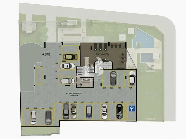 Imagem 3: Apartamento com 62m³. São 3 quartos e 1 vaga de garagem em Casa Forte - Recife/PE