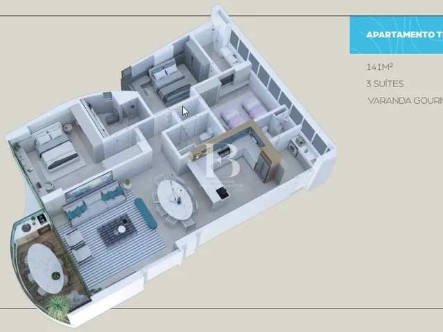Imagem 15: Lançamento com 140m² - 3 suítes em Casa Forte - Padrão Moura Dubeux