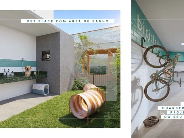 Imagem 16: Apartamento de 2 quartos sendo 1 suíte, varanda e lazer no Enseada Praia de Buraquinho