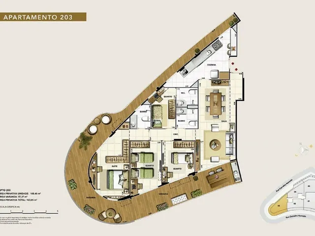 Imagem 4: La Fontaine Residence – Apartamentos na Lagoa RJ