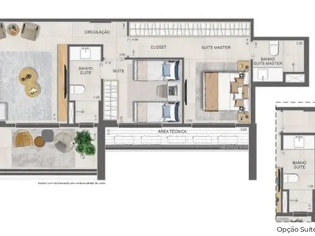 Imagem 16: Nurban Residencial Botafogo: Exclusividade, Conforto e Qualidade de Vida no Coração da Zona Sul