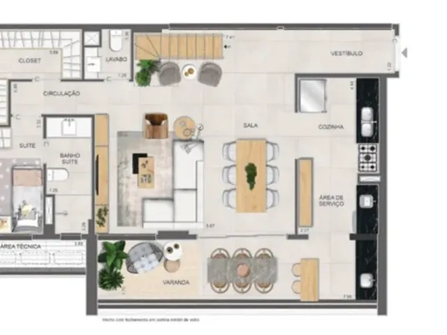 Imagem 8: Nurban Residencial Botafogo: Exclusividade, Conforto e Qualidade de Vida no Coração da
