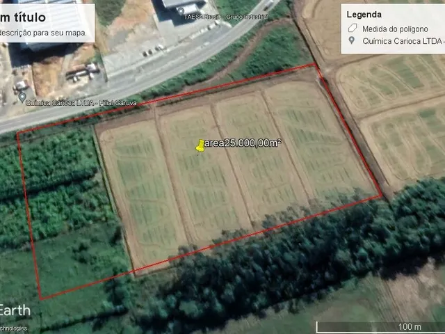 Imagem: Área Industrial localizada em Garuva, SC