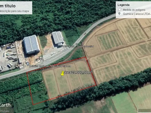 Imagem 4: Área Industrial localizada em Garuva, SC