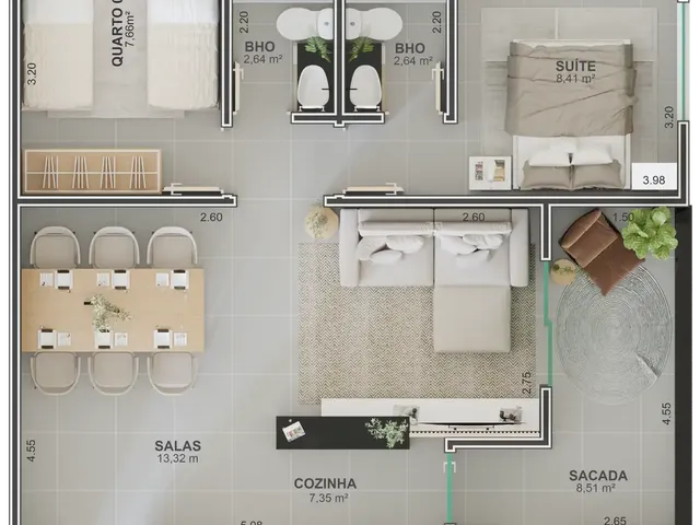Imagem 12: Axor Apartamento com 2 dormitórios