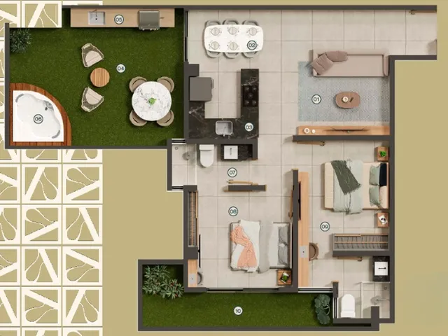 Imagem 13: Domani Apartamento com 1 dormitório