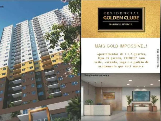 Imagem 3: Apartamento à venda, no Residencial Golden Clube em Nova Iguaçu, Centro, com 3 quartos