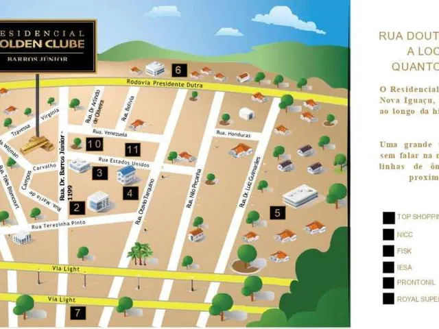 Imagem 2: Apartamento à venda, no Residencial Golden Clube em Nova Iguaçu, Centro, com 3 quartos
