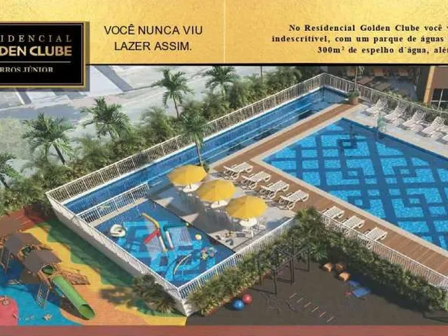 Imagem 5: Apartamento à venda, no Residencial Golden Clube em Nova Iguaçu, Centro, com 3 quartos
