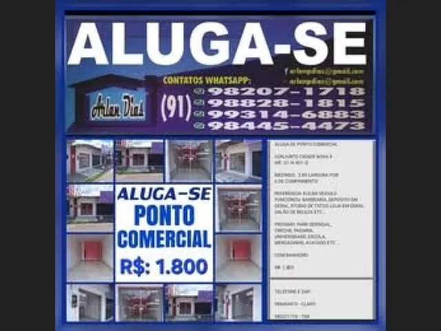 Imagem: ALUGA-SE PONTO COMERCIAL C.N.8