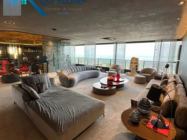 Imagem 1: Mansão Bahiano de Tênis ? 305 m², 3 Suítes, Vista Mar Permanente