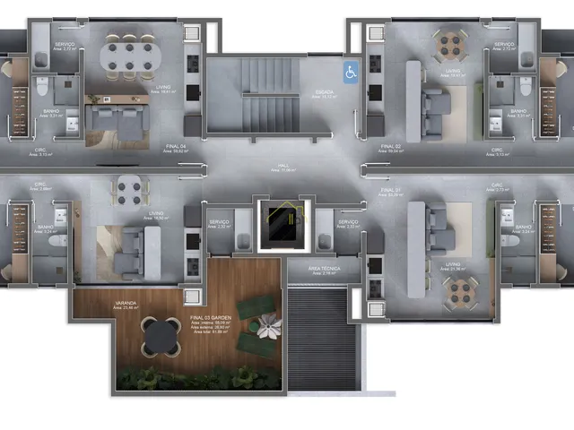 Imagem 4: Apartamento e construção no Costa e silva na rua do Colégio Oficina !