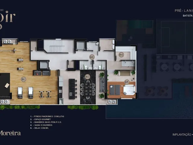 Imagem 13: Torre Noir - Leal Moreira, 138m², 3 suítes e 2 vagas Torre Noir - Leal Moreira