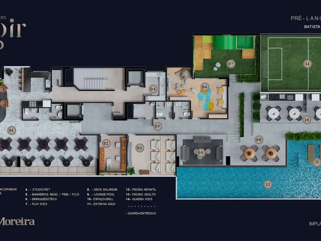 Imagem 14: Torre Noir - Leal Moreira, 138m², 3 suítes e 2 vagas Torre Noir - Leal Moreira