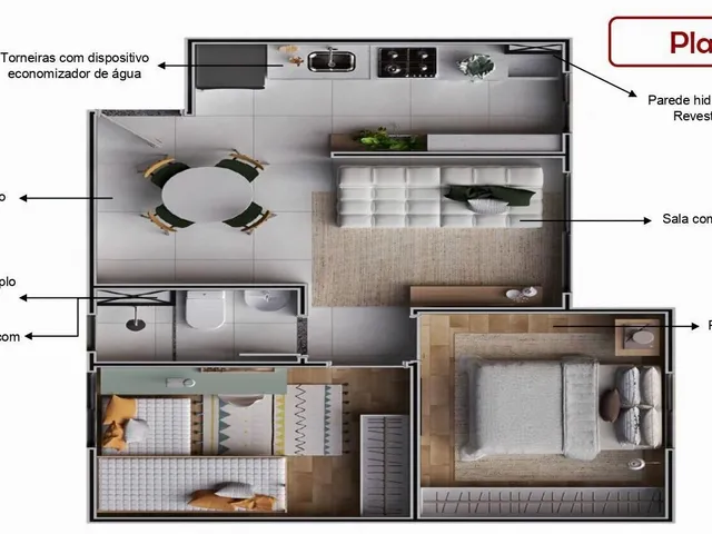 Imagem 5: Smart Vista do Rio: More no Que É Seu! Entrada Facilitada e 2 Quartos