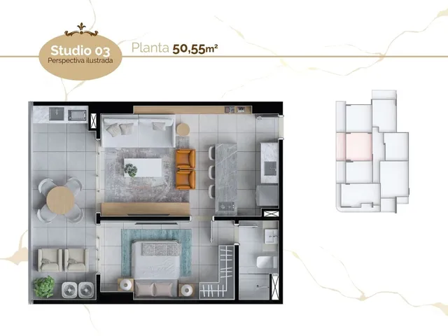 Imagem 11: Vogue Nazaré -e Apartamentos de 1 e 2 quartos (1 suites) em Nazaré - Belém09