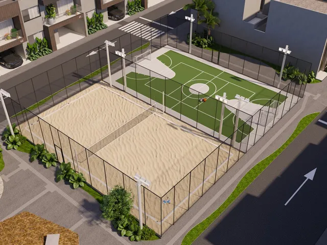 Imagem: Casa Duplex com Closet, Garden e Beach Tennis