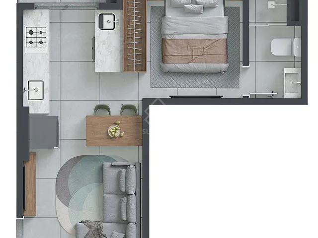 Imagem 12: Apartamento compacto 1 dormitório à venda Vila Operária, Itajaí/SC