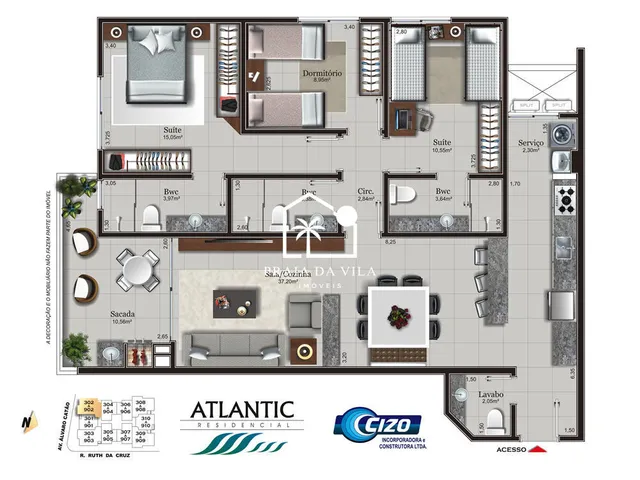 Imagem 14: Apartamento com 3 dormitórios