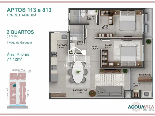 Imagem 8: Apartamento com 2 dormitórios