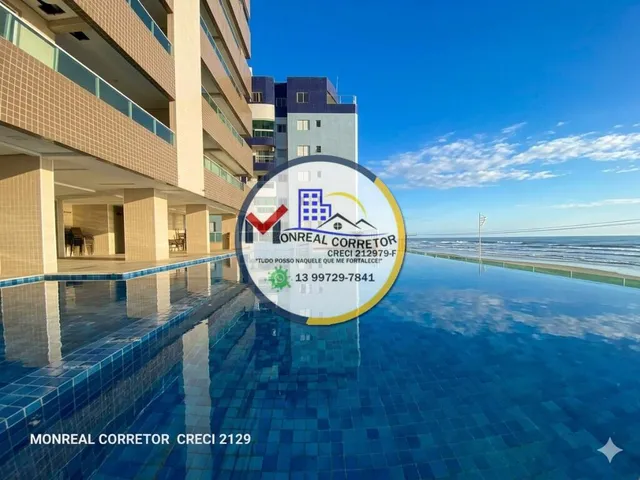 Imagem 5: Maravilhoso Apartamento 2 Dorms Centro Mongaguá Frente Mar