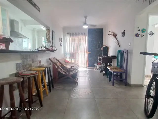 Imagem 2: Apto de 2 Dorms Varanda Gourmet Vista Mar Solemar