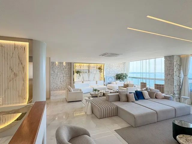 Imagem 2: Cobertura Duplex luxuosa com 4 suítes frente mar na Mata da Praia