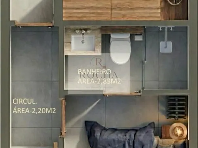 Imagem 3: Lançamento com 2 suítes – 73 m²