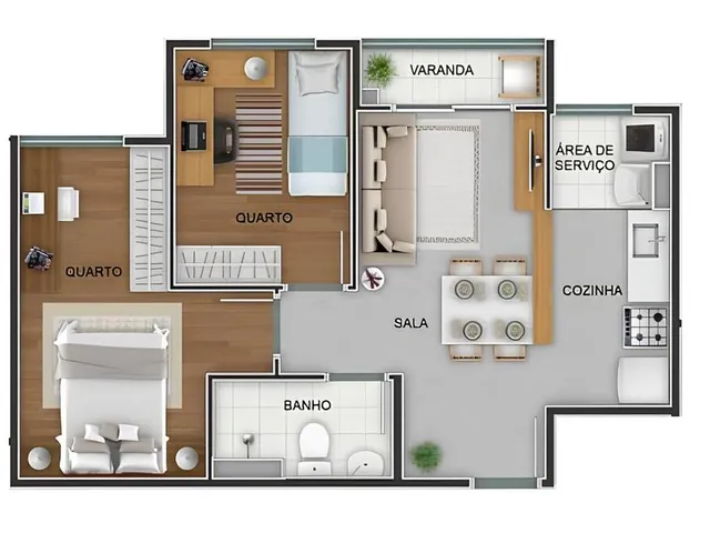 Imagem 3: Apartamento à venda no bairro Santo Cristo - Rio de Janeiro/RJ
