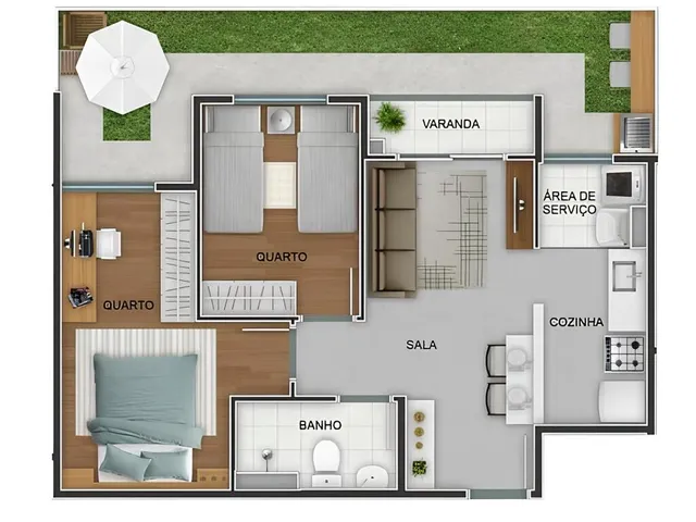 Imagem 5: Apartamento à venda no bairro Santo Cristo - Rio de Janeiro/RJ